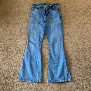 A&F High Waist Flares